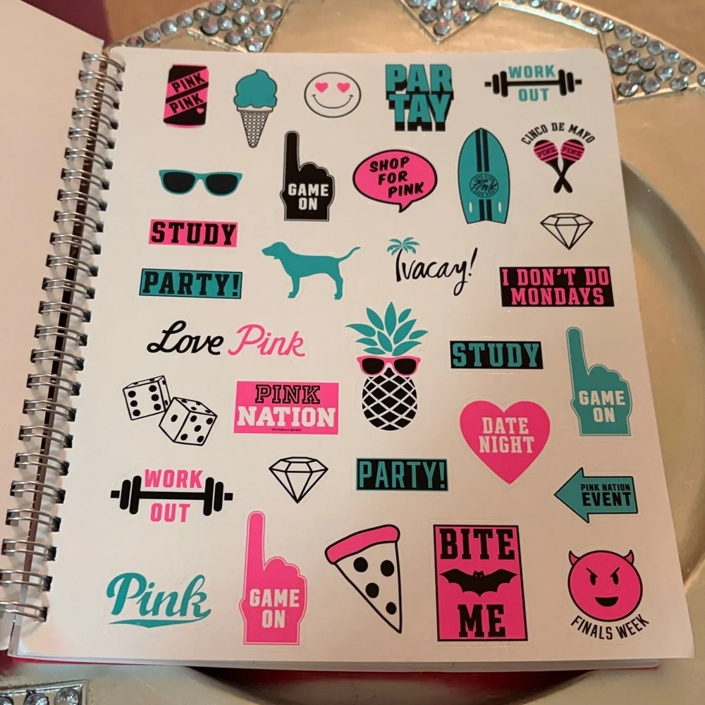 Pink Victoria’s Secret 2016-2017 datebook brand new
